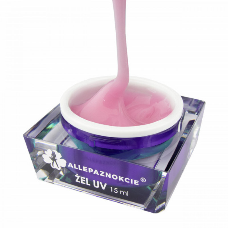 Gel UV Constructie- Jelly Cotton Pink 50 ml Allepaznokcie