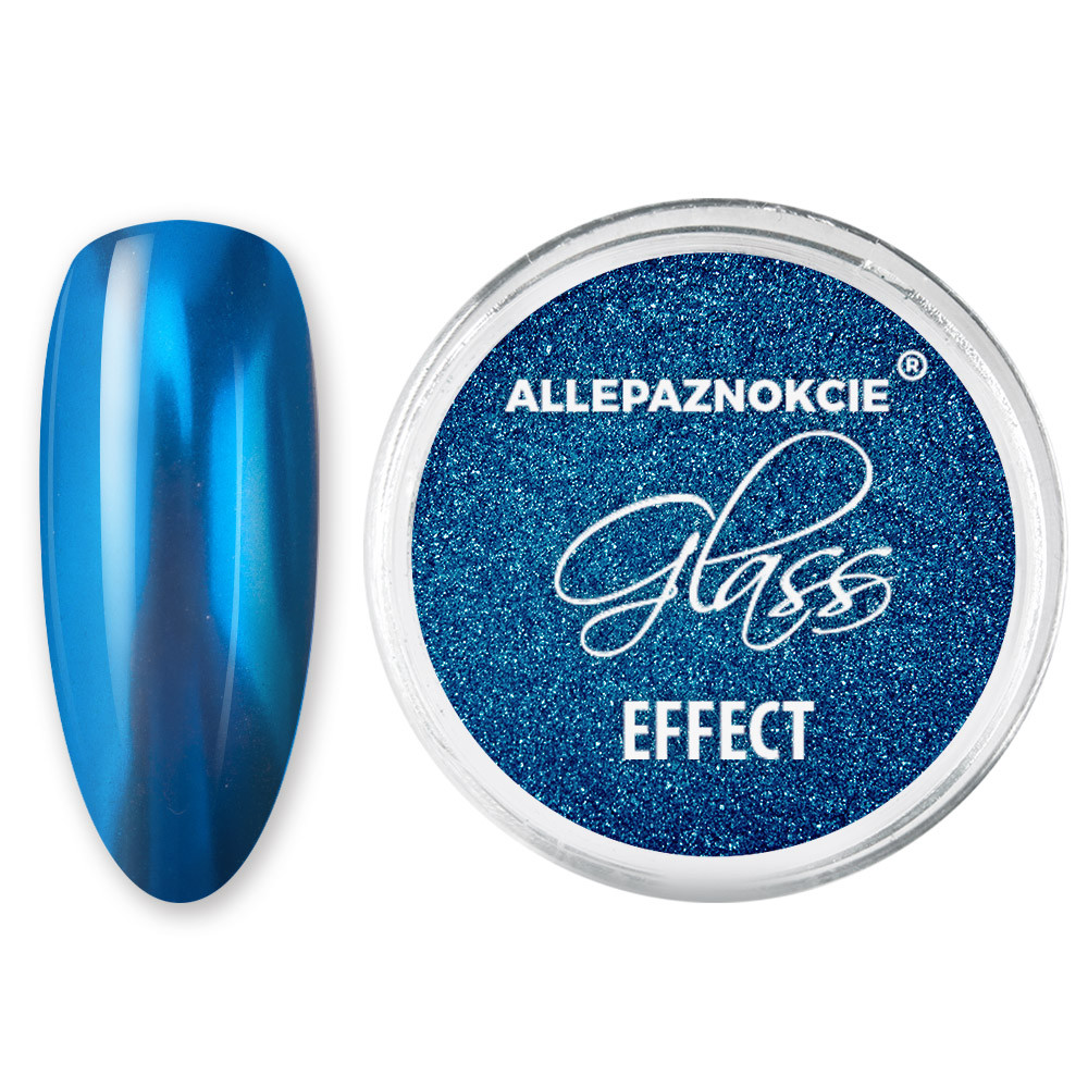 Pigment efect oglinda glass effect Allepaznokcie- 08 - PEO-GE01