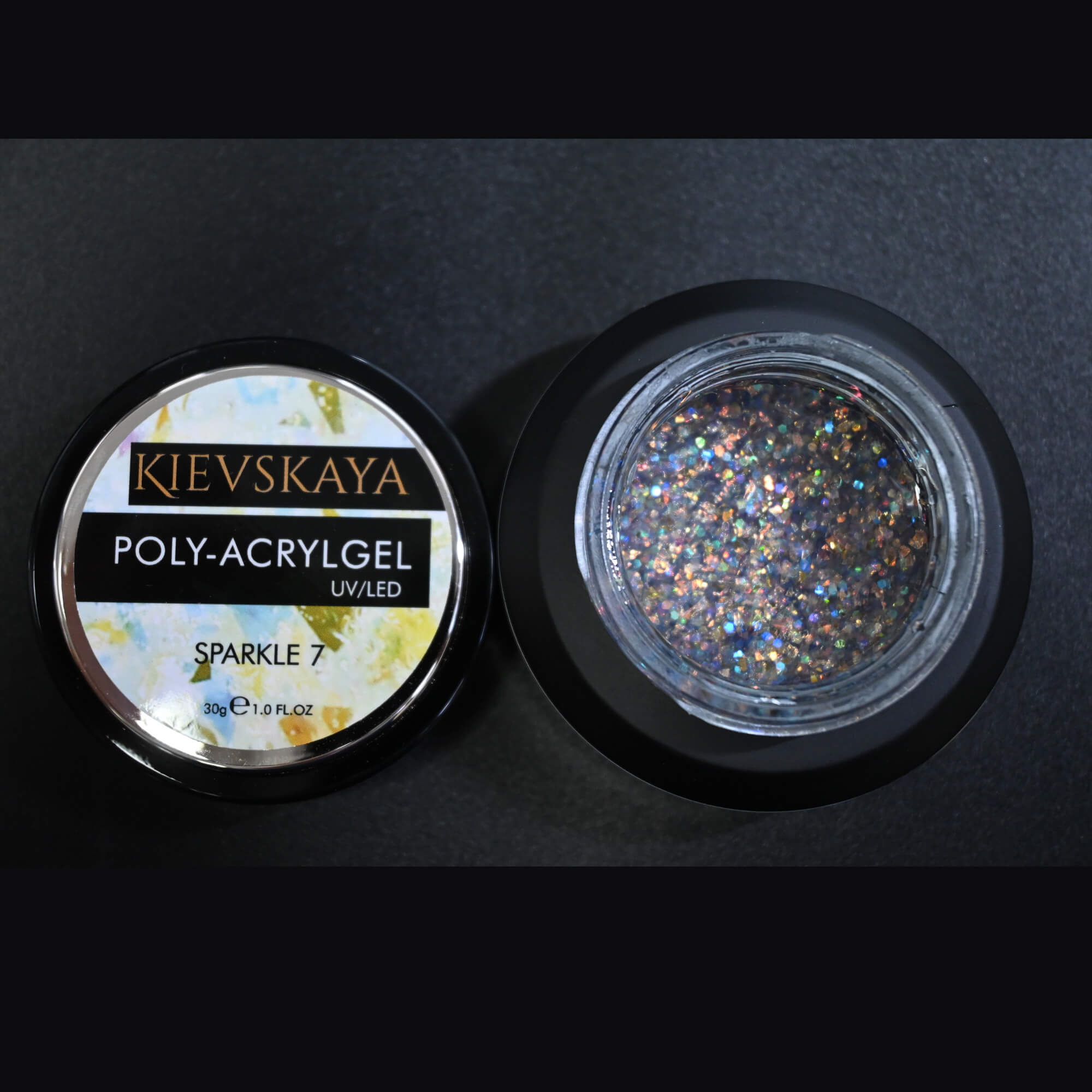Poly-acrylgel Sparkle Kievskaya 30gr-sparkle07 - Sparkle07 - Everin.ro