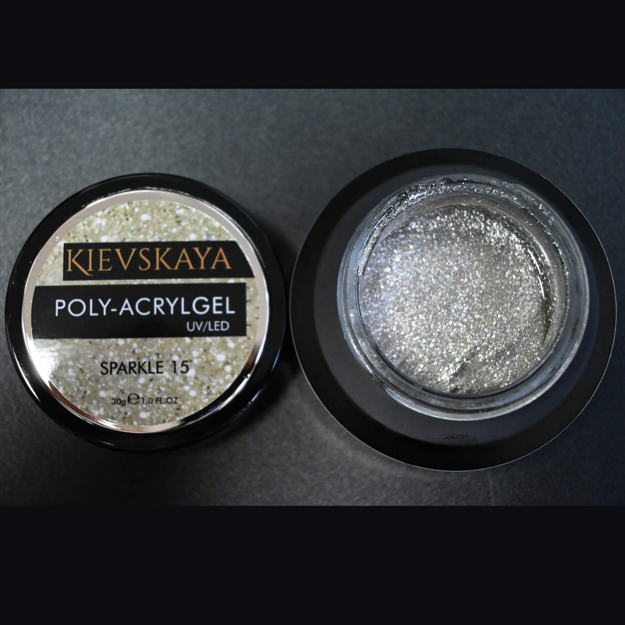 Poly-Acrylgel Sparkle Kievskaya 30gr-SPARKLE15 - SPARKLE15 - Everin.ro