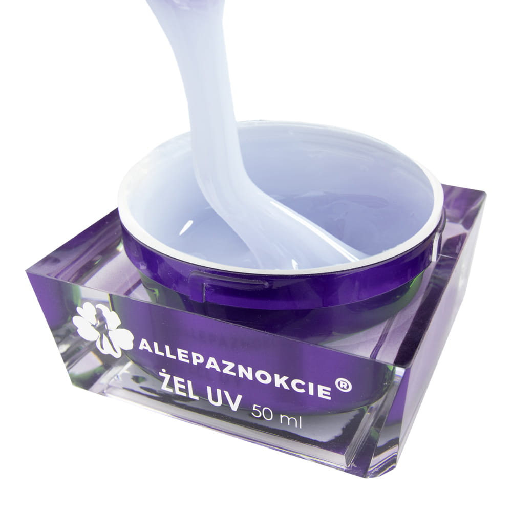 Gel UV Constructie- Jelly Manifest White 50 ml Allepaznokcie- (alb laptos) ALB poza noua reduceri 2022